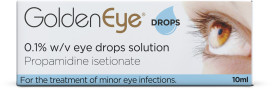 goldeneye drops for treating minor eye infections