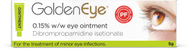 goldeneye ointment for treating minor eye infections